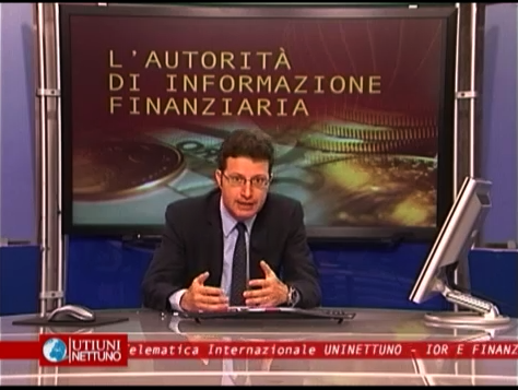 IOR e Finanza Vaticana L’autorità di Informazione Finanziaria