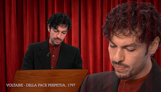 DISCORSI SULLA PACE - Della pace perpetua 1797 - Autore: Voltaire - legge Simone Coppo