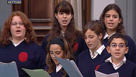 IV SUMMIT MONDIALE DEI PREMI NOBEL PER LA PACE - Piccolo Coro di Roma - I parte