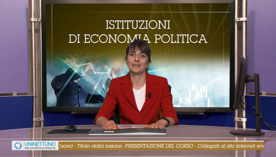 Presentazione del corso ISTITUZIONI DI ECONOMIA POLITICA