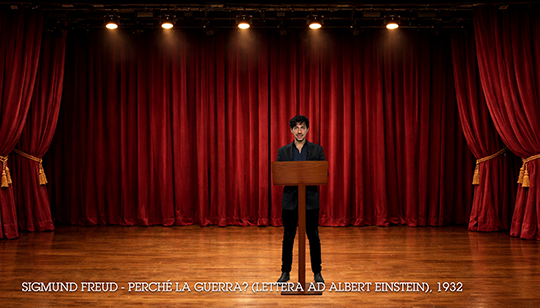 DISCORSI SULLA PACE - Tratto da: Perché la guerra? (Lettera ad Albert Einstein), 1932 - Autore: Sigmund Freud - legge Simone Coppo