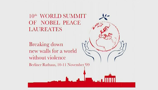 10th World Summit of Nobel Peace Laureates: Breaking Down new walls for a world without violence (II parte, 2 di 2).