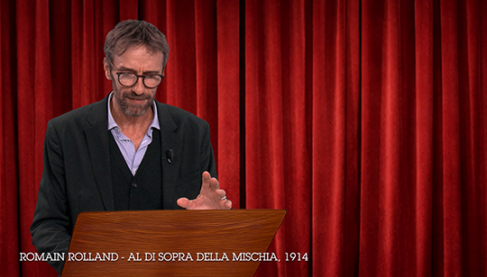 DISCORSI SULLA PACE - Tratto da: Al di sopra della mischia, 1914 - Autore: Romain Rolland - legge Ignazio Oliva