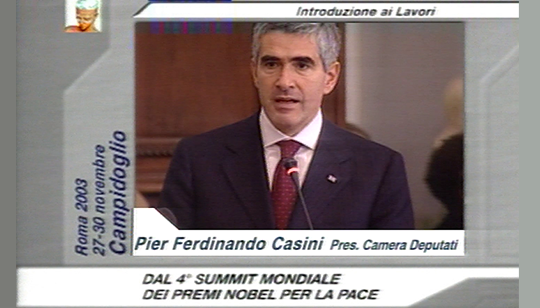 IV SUMMIT MONDIALE DEI PREMI NOBEL PER LA PACE - Pace e sicurezza. Gli imperativi del multilateralismo e del disarmo - Intervento Pier Ferdinando Casi