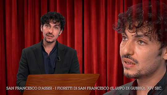 DISCORSI SULLA PACE - Tratto da: I Fioretti di San Francesco (Il Lupo di Gubbio), XIV sec - Autore: San Francesco d'Assisi - legge Simone Coppo
