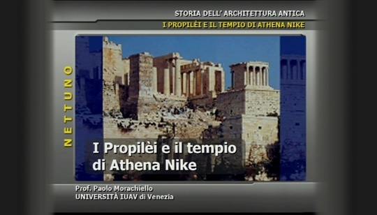  Lezione 4: I propilei e il tempio di Athena Nike