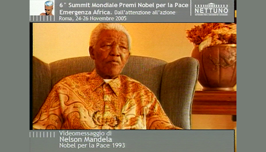 VI SUMMIT MONDIALE DEI PREMI NOBEL PER LA PACE - 