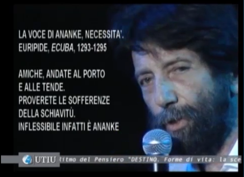 La dolce vita il ritmo del pensiero. DESTINO. Forme divita: la scelta e il caso